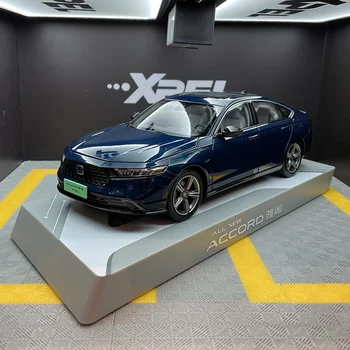 Литая под давлением Модель Электромобиля Guangqi Honda ACCORD 2023 в масштабе 1:18 11-го поколения E: PHEV Hybrid New Energy, Коллекционная Игрушка В Подарок