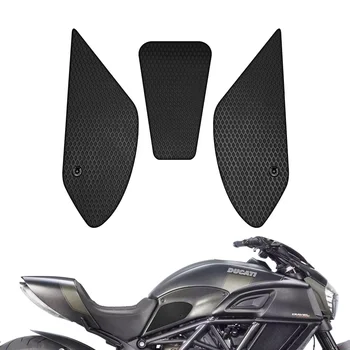 Боковые наклейки на рукоятку бака мотоцикла, противоскользящие наклейки на бак для Ducati PANIGALE Streetfighter V2
