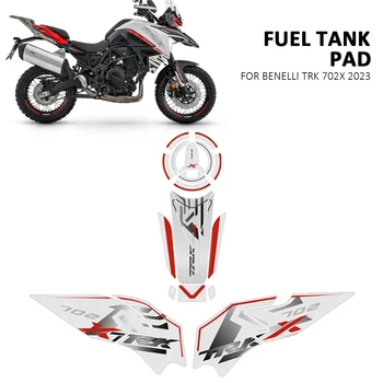 Для мотоцикла Benelli TRK702X TRK 702x2023 3D Гелевая Эпоксидная Наклейка На Бак Защитная Накладка Наклейки На Бак Наклейки
