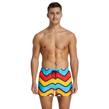 SEOBEAN Новые летние мужские пляжные брюки, модные эффектные повседневные шорты