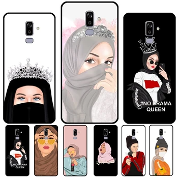 Исламский мусульманский хиджаб Для девочек Samsung Galaxy J8 A9 A7 2018 A8 A6 J6 J4 Plus J1 J3 J5 J7 A3 A5 2016 2017 Чехол Для телефона