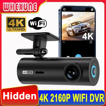 WHEXUNE LF10 UHD 4K Mini Dash Cam для автомобильных регистраторов Wifi автомобильный видеорегистратор 150 ° Dash Camera для автомобилей 2160P видеорегистратор Basic Dashcam