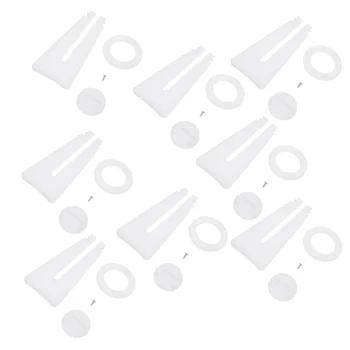 12 Шт Кронштейн Фоторамка Подставка Полки для дисплея Столешница Мольберт Пластиковый Органайзер для рабочего стола