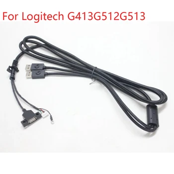 Кабель питания USB для Logitech G413 G512 G513 Кабель механической игровой клавиатуры для ремонта и замены кабеля своими руками