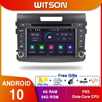 WITSON！ Автомобильный DVD-плеер Android 10.0 Octa core (восьмиядерный) PX5 для HONDA CRV 2012-2014 IPS GPS-РАДИО