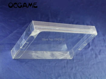 10ШТ Прозрачный для NES Game Box CIB Games Пластиковый ПЭТ для NES Защитный Чехол для Игровых Коробок Nintendo