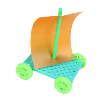 Ветряная модель автомобиля Наборы для создания физических научных экспериментов для начинающих, креативный подарок, учебные пособия для детей, подарок для вечеринки