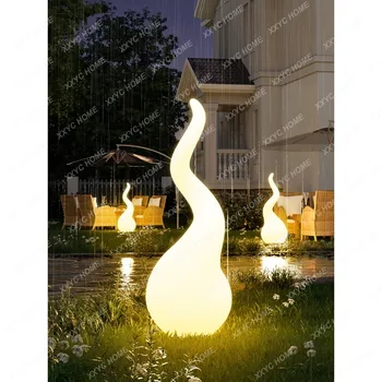 Лампа для газона, свадебное украшение отеля Atmosphere Courtyard Villa Garden Hotel