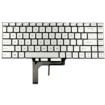 US С клавиатурой ноутбука с подсветкой для MSI P65 Creator 8RF 8RE 8RD MS-16Q5 С подсветкой