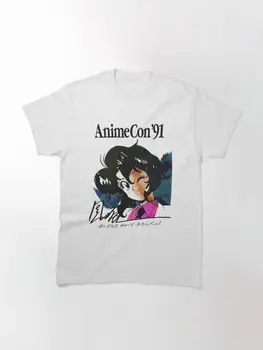Новая мужская белая футболка AnimeCon '91 с хентаем, размер S-2XL, длинные рукава