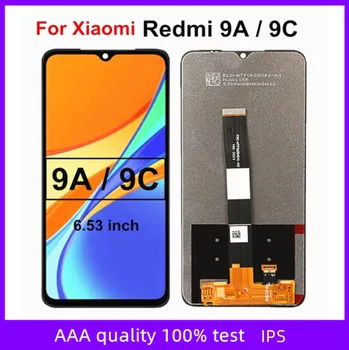 6,53 дюйма для Xiaomi Redmi 9A/9C M2006C3LG ЖК-дисплей Сенсорный Дигитайзер в сборе Замена Ремонт