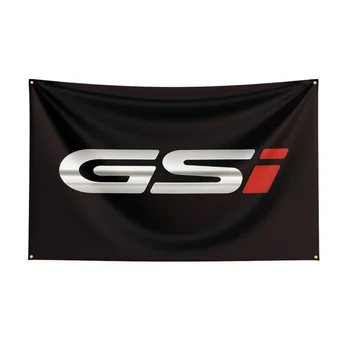 Флаг Гоночного Автомобиля GSIs 3x5 фУтОв Для Декора 1