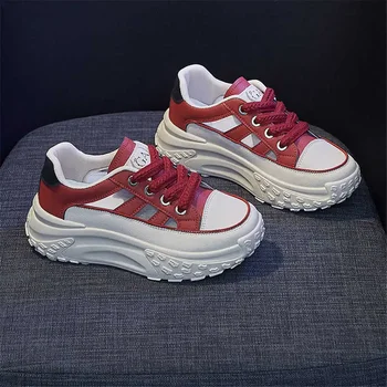женские кроссовки со шнуровкой parkside, белые, для ходьбы, популярные товары, обувь 2022 года, красные спортивные новинки, популярные товары, tenks bascket YDX1