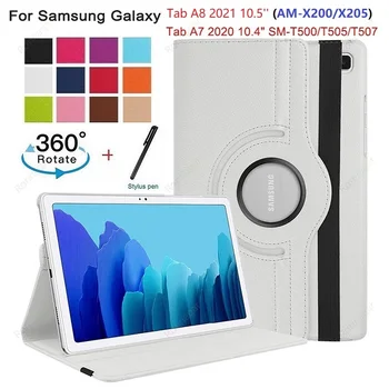 Вращающийся на 360 Градусов Чехол для Samsung Galaxy Tab S6 Lite Case 10,4 дюйма 2020/2022 Galaxy Tab S7 S8 11 S9 T870 X700 A9 8,7 
