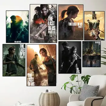 Игра The Last of Us Печать плакатов, настенная живопись, украшение спальни, гостиной, дома