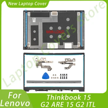 Новая Крышка Для Lenovo ThinkBook 15 G2 ITL Thinkbook 15 g2-ЭТО ЖК-дисплей Для Ноутбука, Задняя Крышка, Передняя Панель, Петли, Замена крышки
