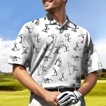 Корейские роскошные Мужские рубашки поло для гольфа, летняя футболка для мужчин, спортивные Мужские футболки с коротким рукавом, топы 2023, рубашки высокого качества, одежда