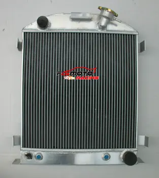 3-рядный алюминиевый радиатор охлаждения для Ford Hi-Boy Chevy engine hotrod 1932