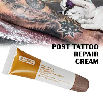 Крем-Мазь для ремонта татуировок После ухода за кожей Repair Art Liquid Repair Восстанавливает Полосы На коже Губ, Бровей, Геля Для Тела J4A9