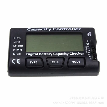 Тестер Контроллера емкости Балансировщика батареи CellMeter-7 LiPo LiFe Li-Fe Li-Ion NiMH Nicd Digital Checker