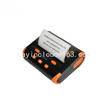 Совершенно Новый оригинальный мини-беспроводной термопринтер этикеток RPP04 104 мм с Bluetooth, 4-дюймовый мобильный принтер наклеек со штрих-кодом